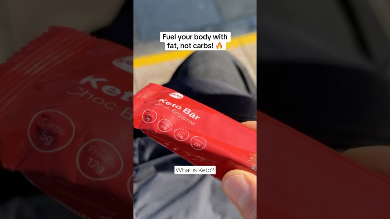 Fuel your body with fat, not carbs! 🔥