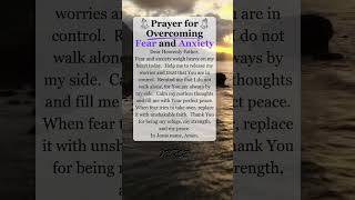🌊 Release Your Worries - A Powerful Prayer for Overcoming Fear 🙏 #dailyprayer #prayer #pray #god