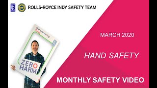 March 2020...Hand Safety