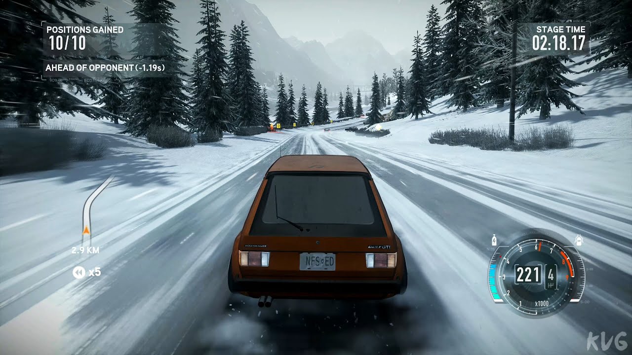 Need for Speed: The Run - Volkswagen Golf GTi MK1 (NFS Edition) 1976 - Gameplay (PC UHD) [4K60FPS]