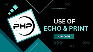 PHP Echo & Print Statement Tutorial | Echo in php | Print in php |TECH TRICKS