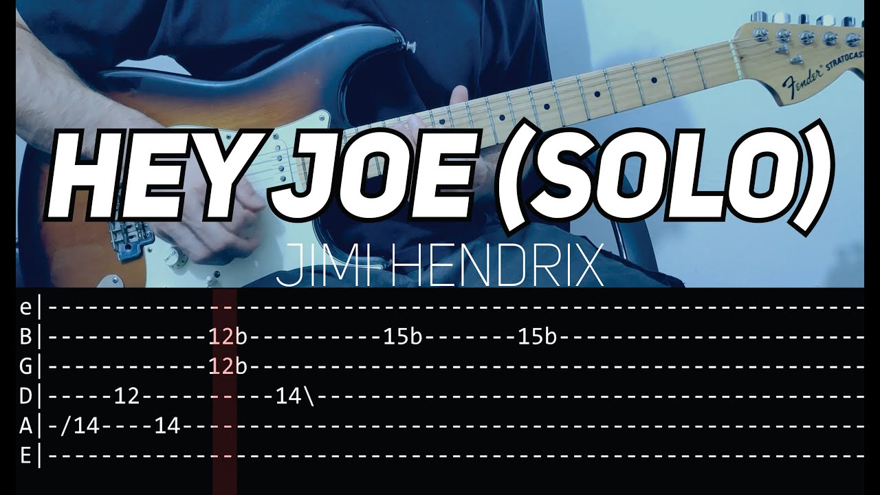 Learn To Play… Hey Joe Solo by Jimi Hendrix