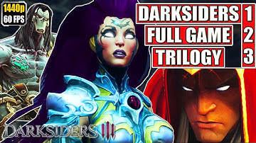Darksiders 1 - Darksiders 2 & Darksiders 3 Trilogy Full Gameplay Walkthrough Longplay No Commentary