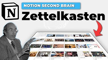 Notion Second Brain: Zettelkasten Note-Taking System! 🧠
