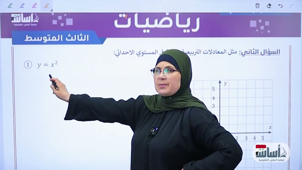 الرياضيات الثالث المتوسط | الفصل الرابع بمحاضرة واحدة الفيديو ب25-30 درجة بالامتحان الوزاري 💯