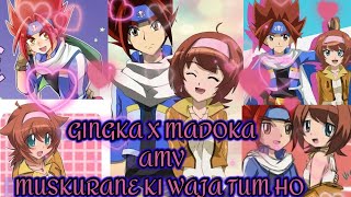 Beyblade Shogun steel Gingka x Madoka [ AMV ] Muskurane ki waja tum ho 💖💕💞💘