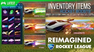 Rocket League Boosts reimagined in creative ways!