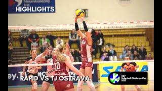 Highlights Lee Dayeong 이다영 - Rapid Vs Tj Ostrava 221214 & 221221