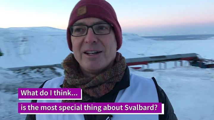 Tim Weiss first visit to Svalbard