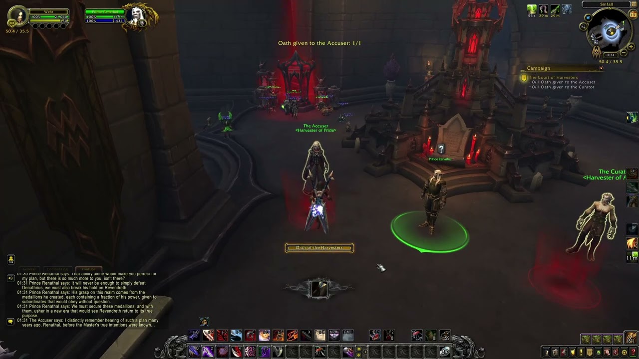 The Court Of Harvesters World Of Warcraft Shadowlands YouTube