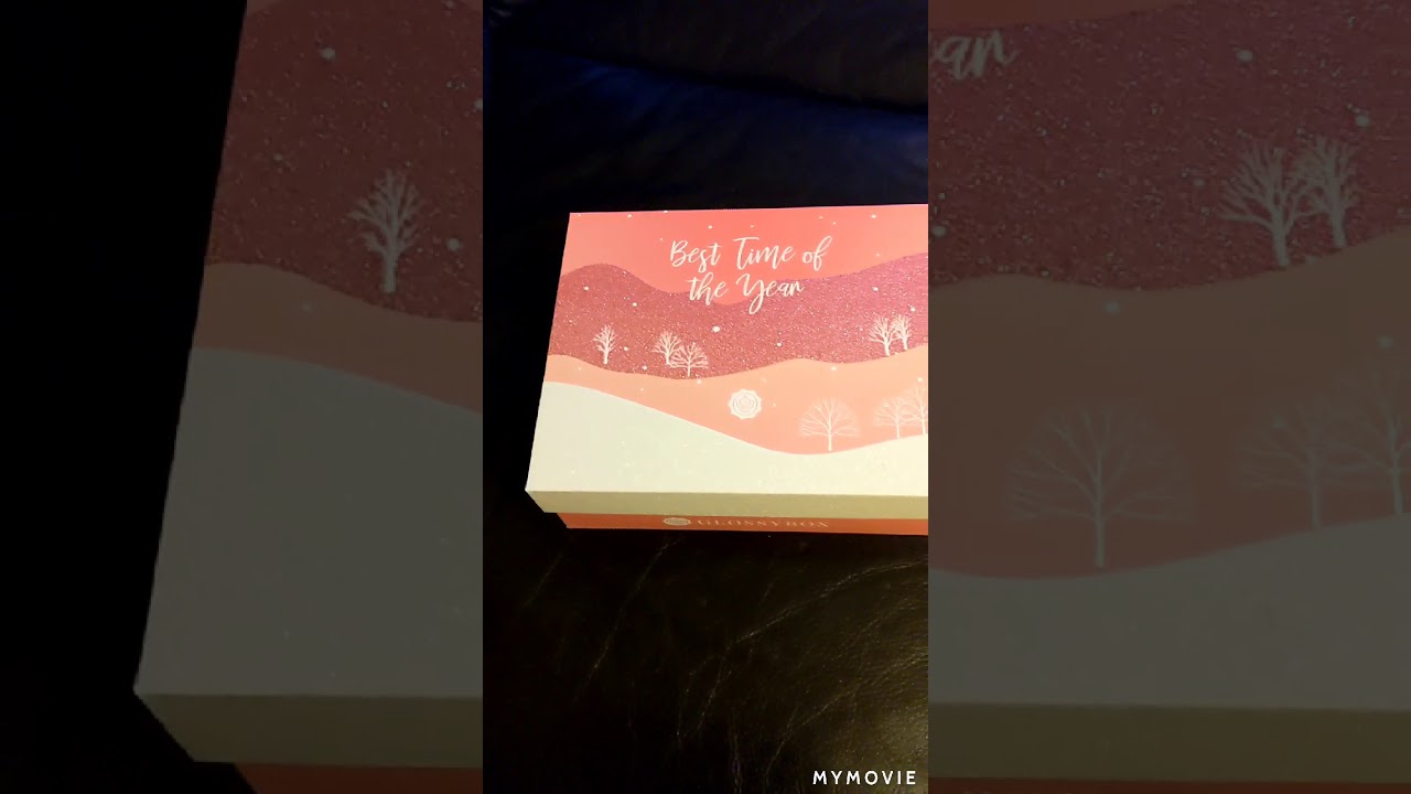Glossy box Subscription December 2020