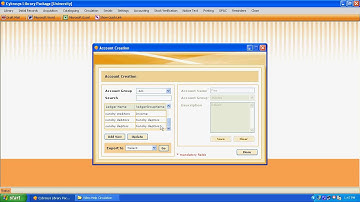 Library Package-library management system -Account Creation
