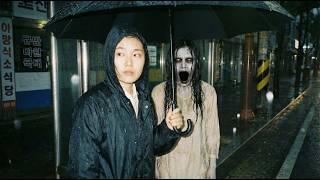 Why You Should Never Share an Umbrella at This Busan Bus Stop