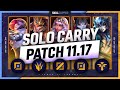 3 BEST SOLO CARRY Champions for EVERY ROLE in PATCH 11.17 - League of Legends