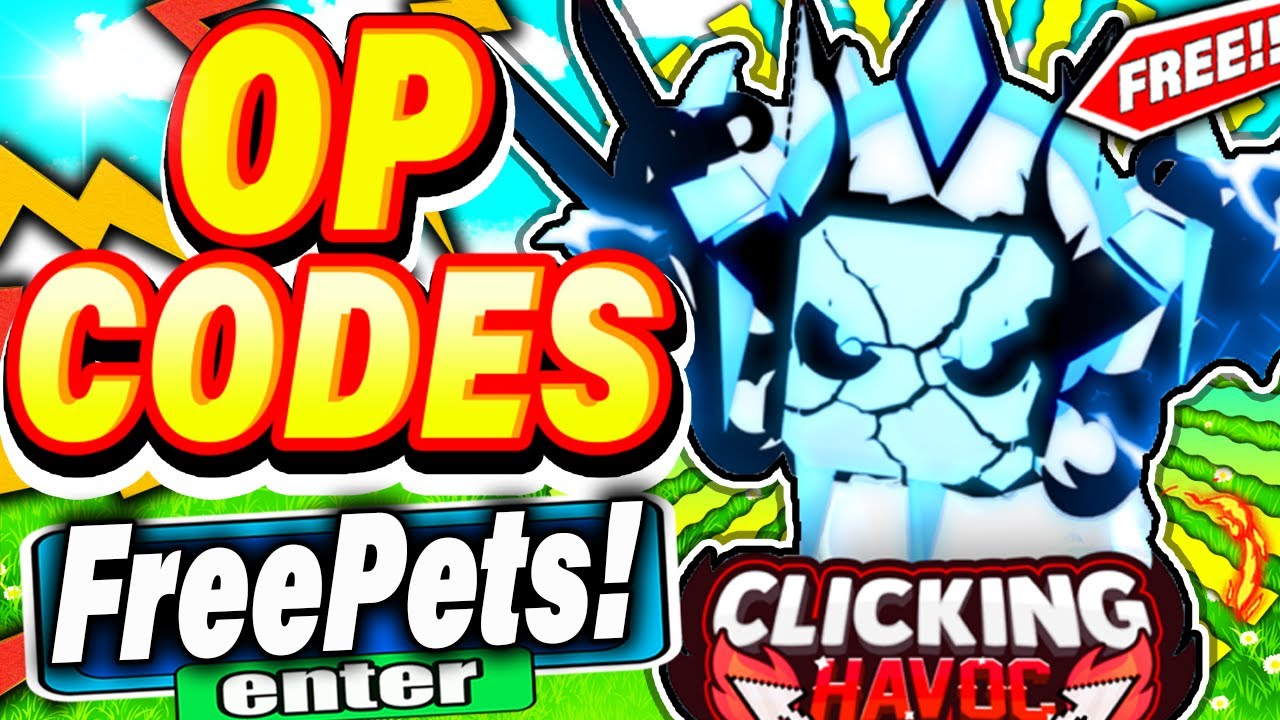 Clicking Havoc Codes - Roblox - November 2023 