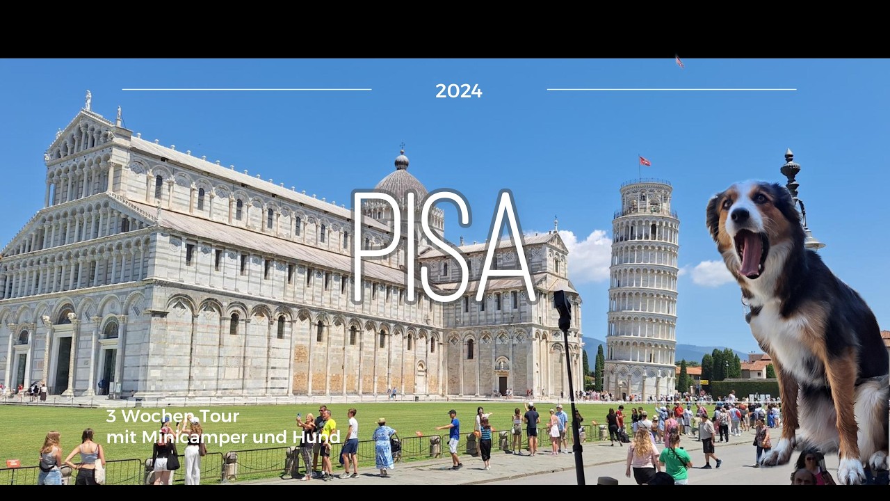 Pisa - TOSKANA - mit Hund #travelwithdogs #hundeleben #smartdog #pisa #italia