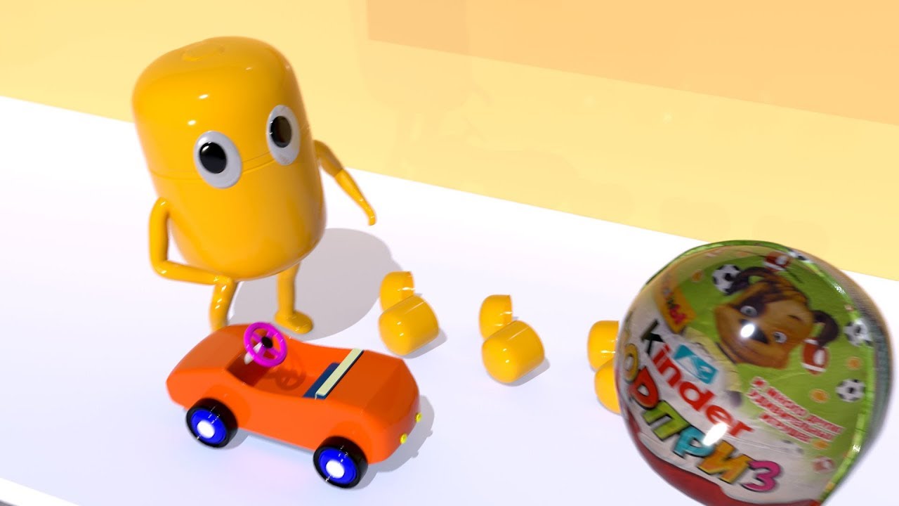 Киндер Сюрприз. Живая капсула. 100 киндеров. Волшебные киндеры. Kinder Surprise.