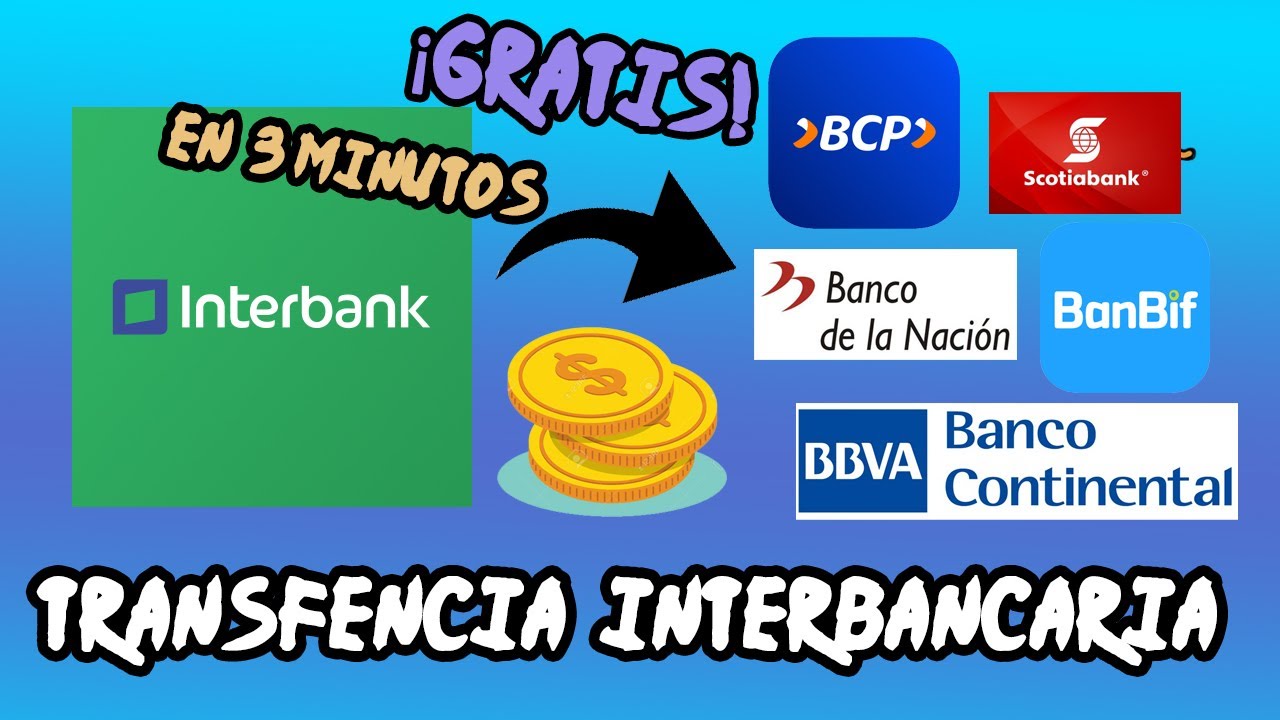 Como transferir dinero de Interbank a otros bancos desde mi celular