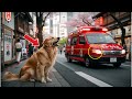犬が救急車に止まるように懇願、その理由はあなたの心を痛めるでしょう！