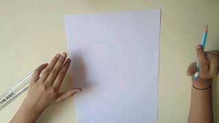 How to draw Alone Girl swinging in a tree -Pencil sketch | Farjana Academy | Farjana Drawing |