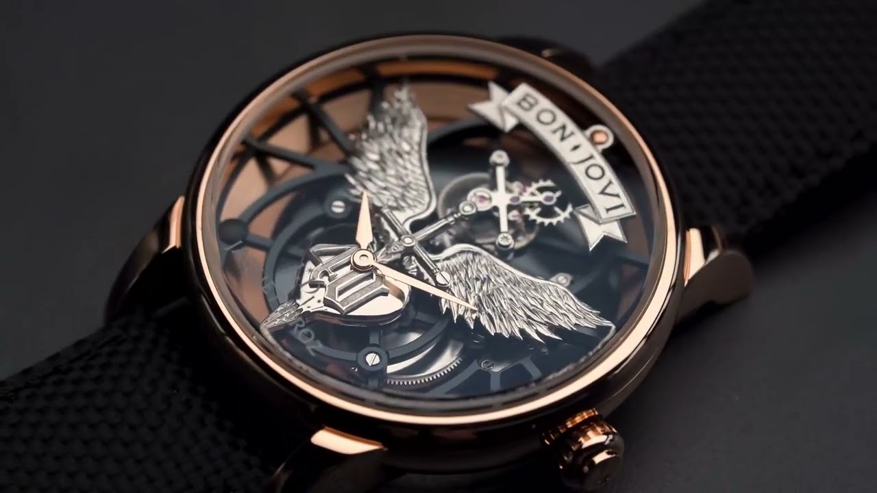 Jaquet Droz Tourbillon Skelet Red Gold Bon Jovi It's His Life mp4