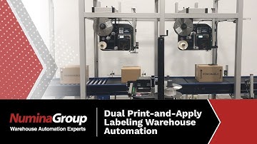 Touchless Dual Print-and-Apply Labeling Application Processes 20 Cartons Per Minute