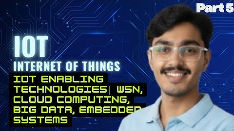 IoT Enabling Technologies| WSN, Cloud Computing, Big Data, Embedded Systems | University Exams | RTU