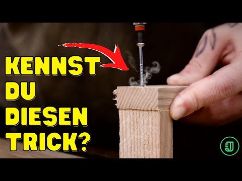 SCHRAUBEN OHNE VORBOHREN: Diese TECHNIK kennen nur PROFIS! | Jonas Winkler