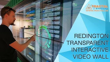 Transparent Interactive Video Wall - Redington
