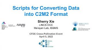 Scripts for Converting Data into the C2M2 Format - Sherry Xie
