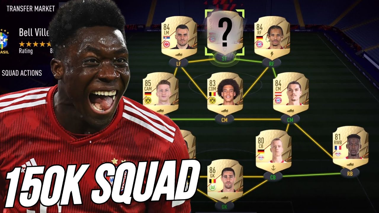 THE BEST 150K TEAM ON FIFA 22 FIFA 22 ULTIMATE TEAM YouTube