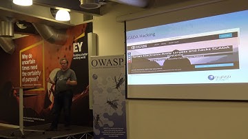 "SCADA and Other Dangerous Things" - Professor Andrew Blyth