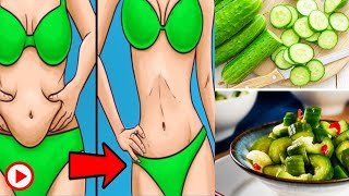 She Ate Cucumber Every Day For A Month, And She Then Reported These Changes| How To Burn Belly Fat
