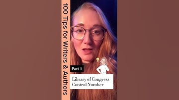 Tip 35| Library of Congress Control Number | Part 1
