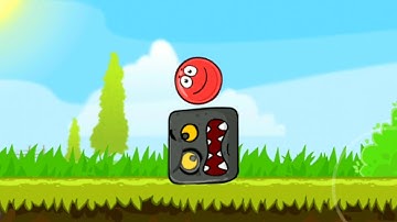 Red Ball 4 | Levels 11-15 | Green Hills Boss