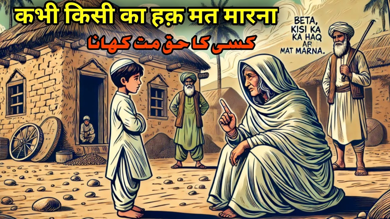 Kabhi Kisi Ka Haq Mat Khana | कभी किसी का हक मत मारना | Islamic Moral Story | Islamic Kahani |