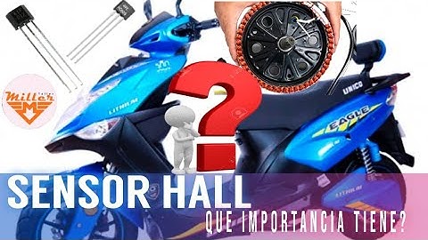 El sensor HALL. Su función en los vehículos eléctricos. motor y puño .muy importante