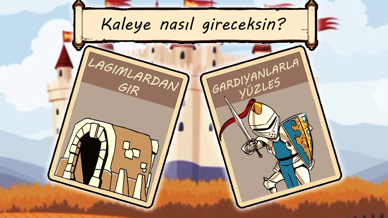 KALEYE TEKRAR GİRMEK İÇİN UĞRAŞIYORUM!