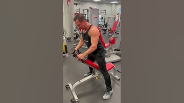 Incline Dumbbell Row