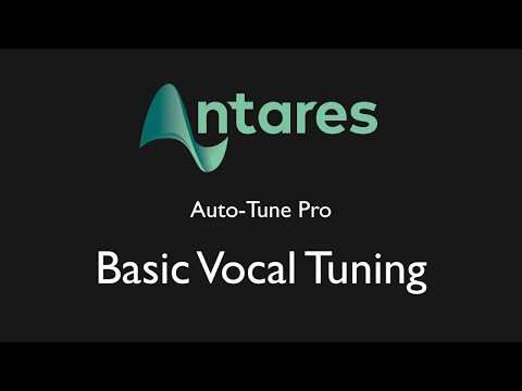 Auto Tune Pro Basic Vocal Tuning