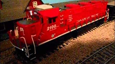 Atlas HO scale Trainman plus CP Rail Genset