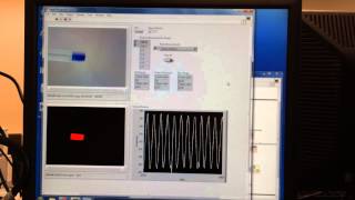 Measuring position of a catheter using USB microscope and a LabView vision system screenshot 2