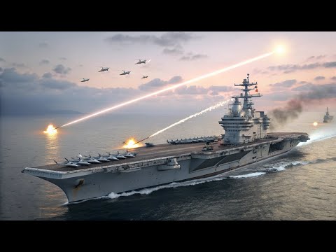 Китайские ракеты поразили авианосец США — НАЧАЛАСЬ ЖЕСТОКАЯ БИТВА!