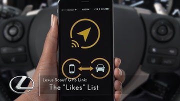 Lexus Scout GPS Link The Likes List