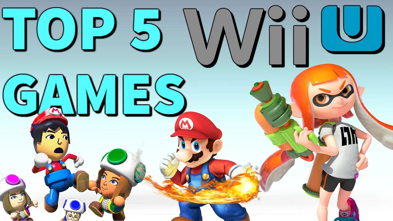 Top 5 Wii U Games of ALL TIME! - YouTube
