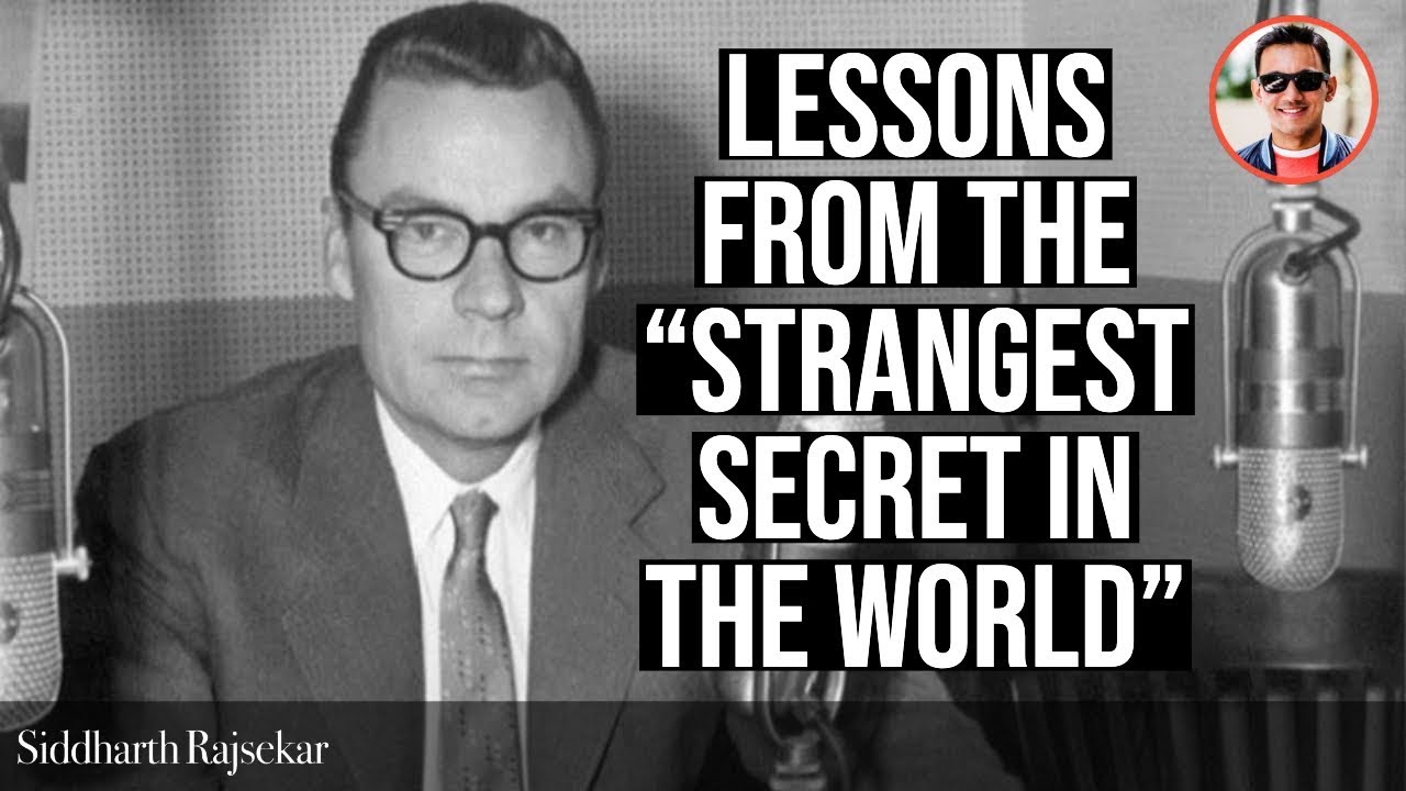 Strangest Secret In The World (Key Lessons) YouTube