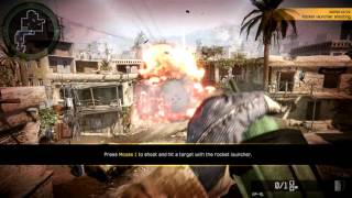 Warface - Basic Training - Soldier 22/22 - Rocket Launcher Shooting (1080p)