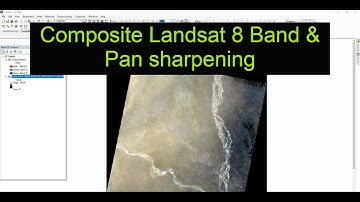 Composite Landsat 8 Band & Pan sharpening Image in ArcGIS