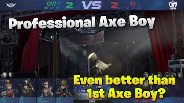 COA VI CN Day 5 / Professional Axe Boy | GW vs GR | Identity V