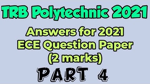 trb ece answer key 2021/trb polytechnic/trb polytechnic ece answer key 2021/trb ece answer key/trb